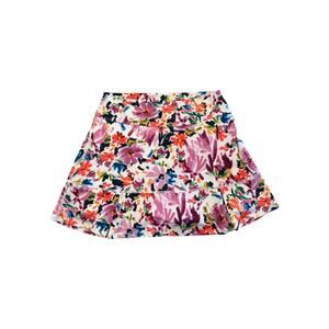 DONA JO Flounce Hem Golf Skirt Skort Womens Large Colorful Floral Tennis 15”